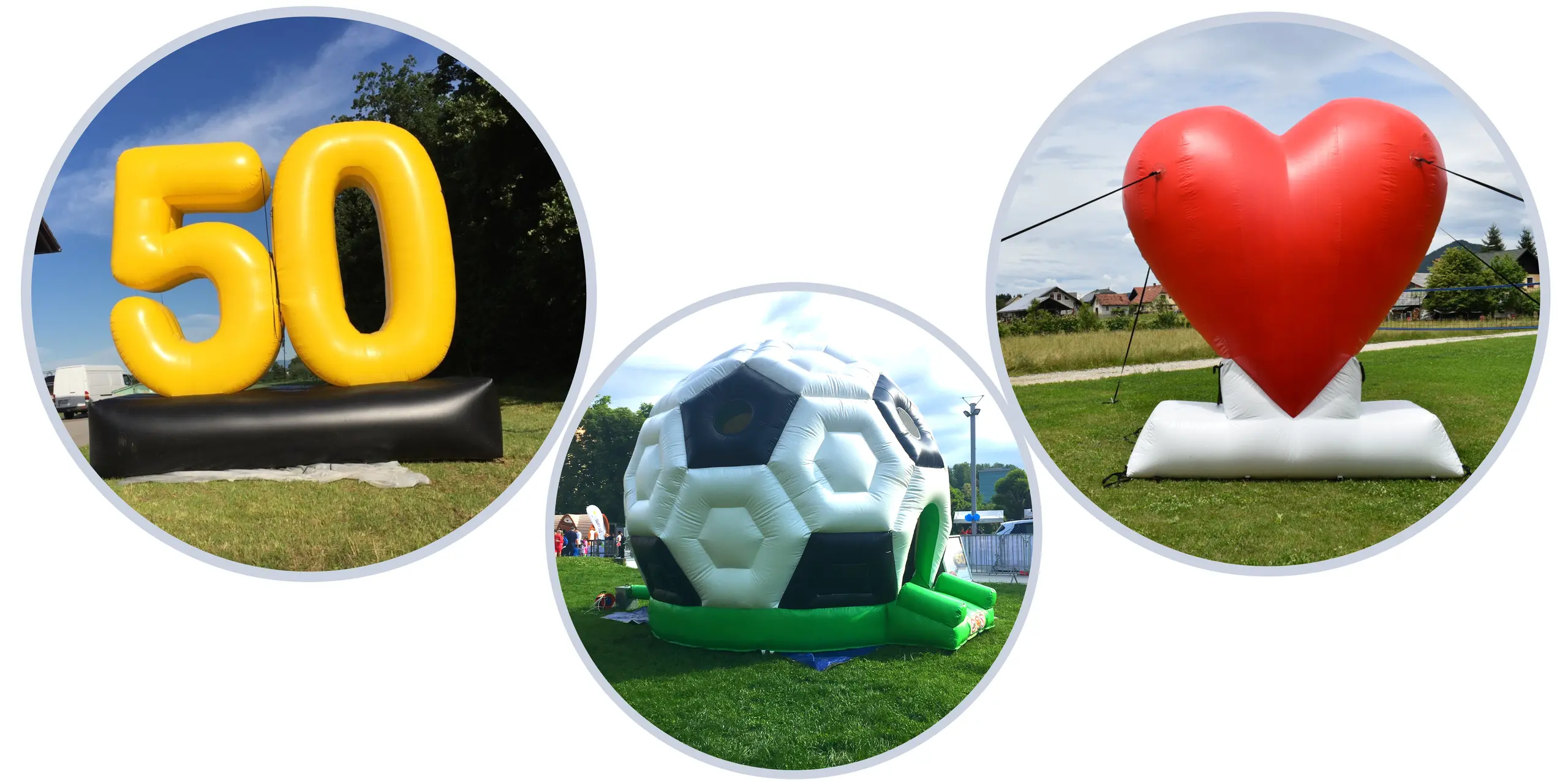 Najem napihljivih igral